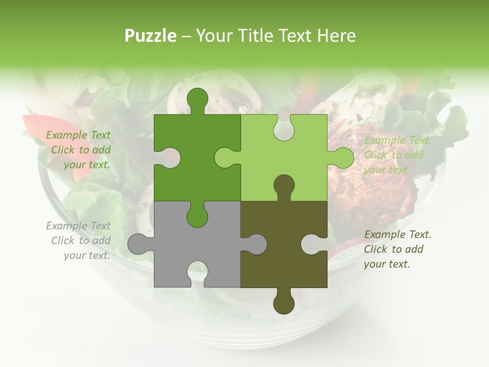 Close Up Appetiser Tomato PowerPoint Template