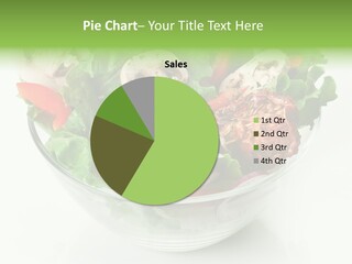 Close Up Appetiser Tomato PowerPoint Template