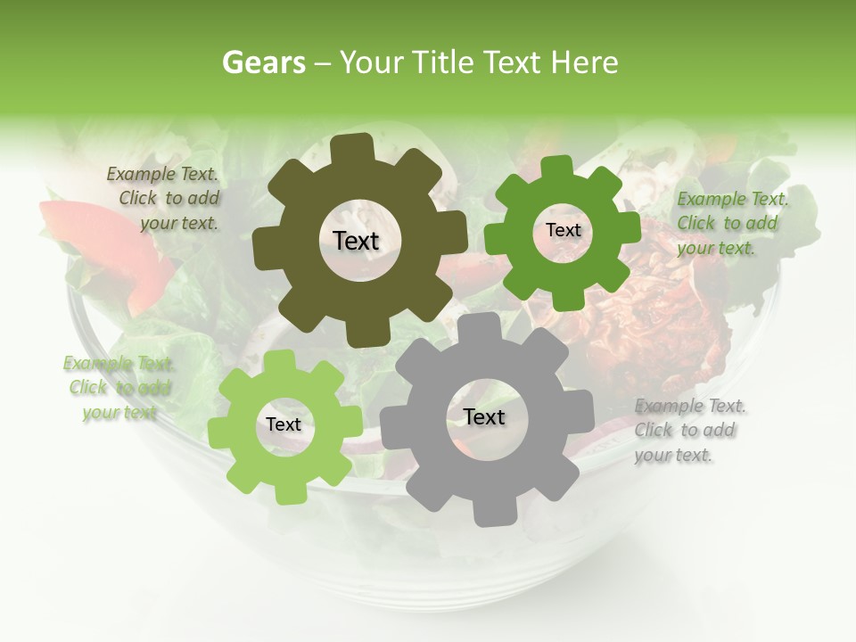 Close Up Appetiser Tomato PowerPoint Template