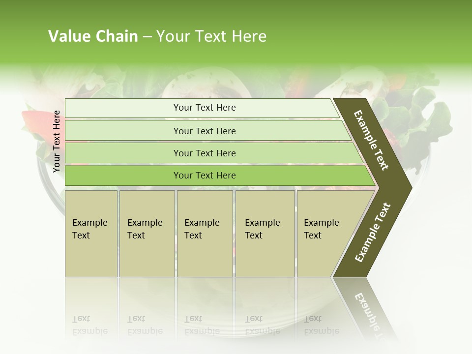 Close Up Appetiser Tomato PowerPoint Template