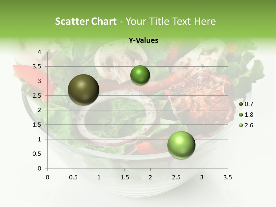 Close Up Appetiser Tomato PowerPoint Template