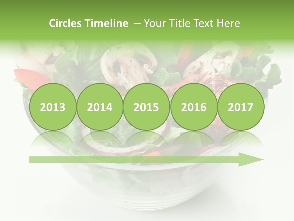 Close Up Appetiser Tomato PowerPoint Template