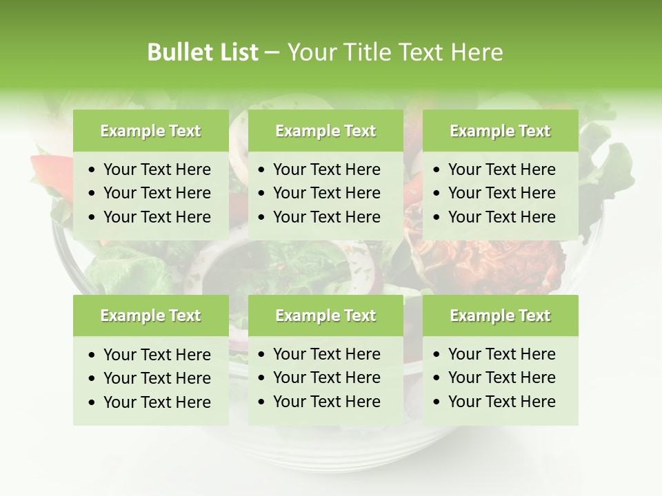 Close Up Appetiser Tomato PowerPoint Template