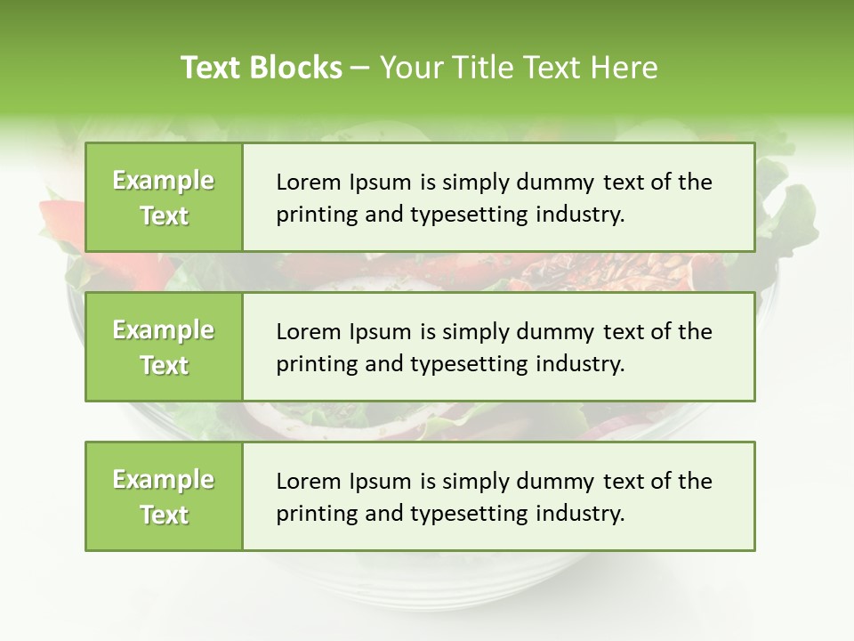 Close Up Appetiser Tomato PowerPoint Template