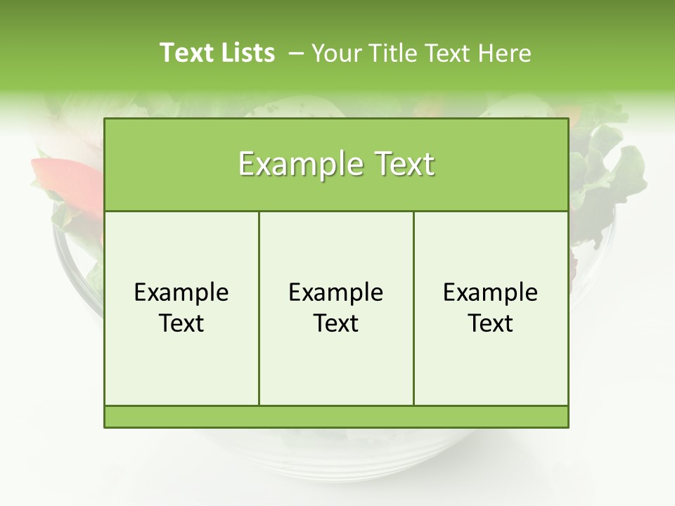 Close Up Appetiser Tomato PowerPoint Template