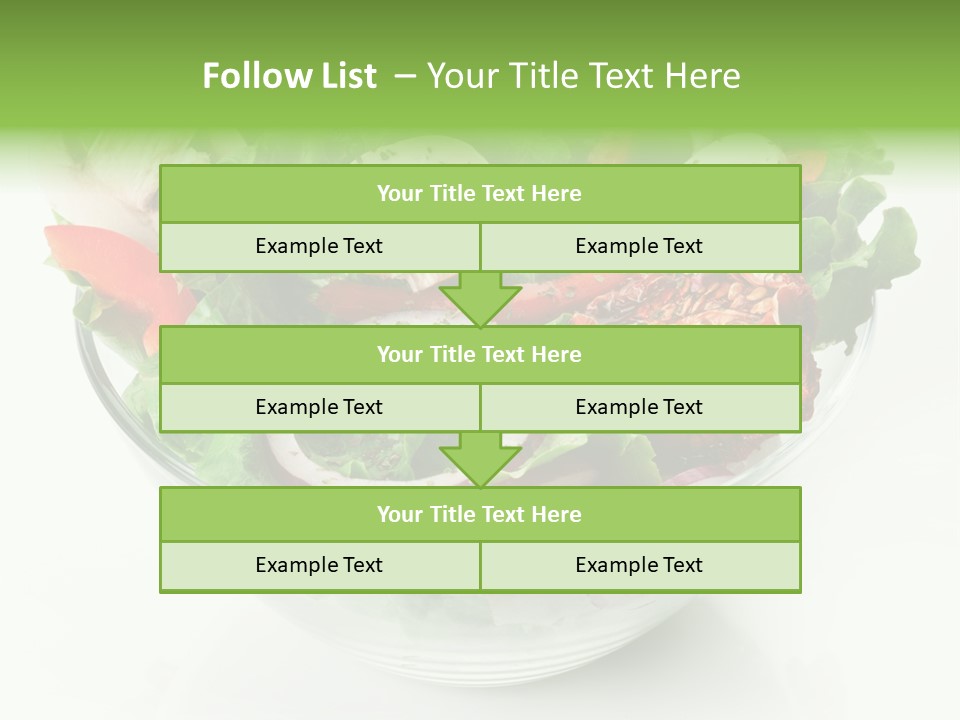 Close Up Appetiser Tomato PowerPoint Template