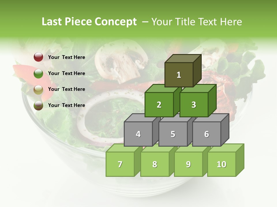 Close Up Appetiser Tomato PowerPoint Template