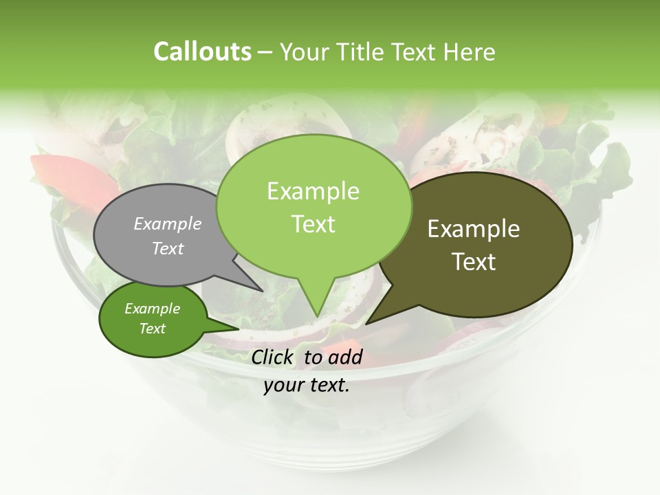 Close Up Appetiser Tomato PowerPoint Template