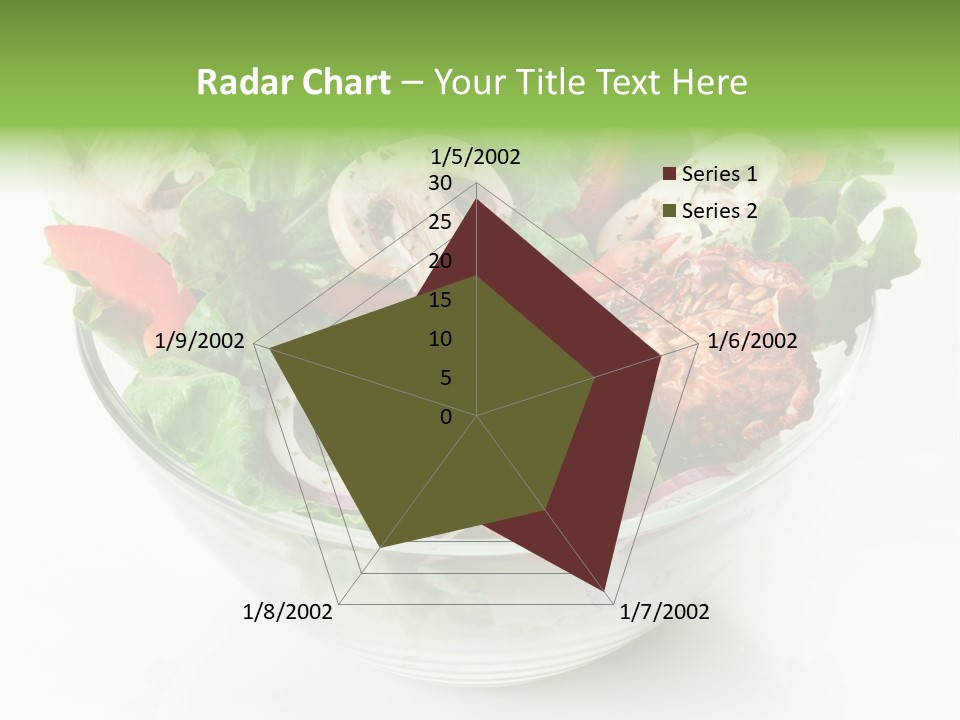 Close Up Appetiser Tomato PowerPoint Template