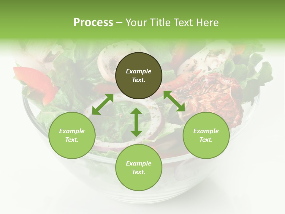 Close Up Appetiser Tomato PowerPoint Template