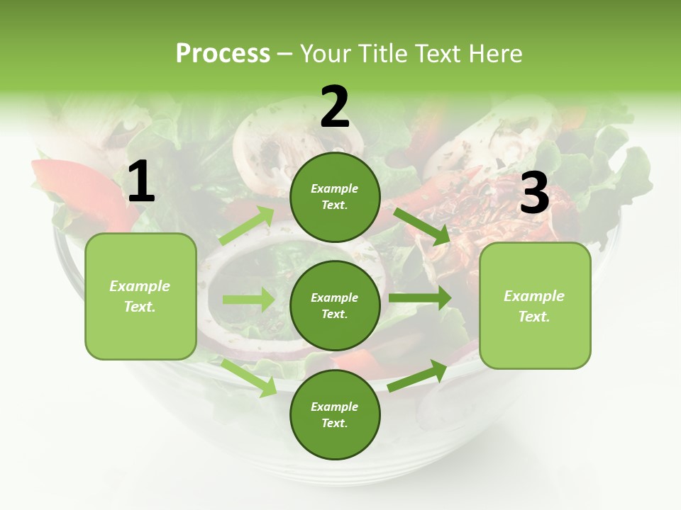 Close Up Appetiser Tomato PowerPoint Template