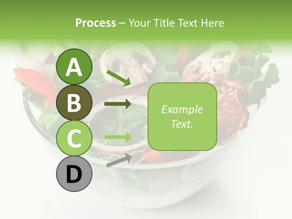 Close Up Appetiser Tomato PowerPoint Template