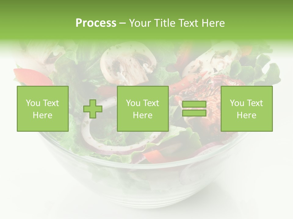 Close Up Appetiser Tomato PowerPoint Template