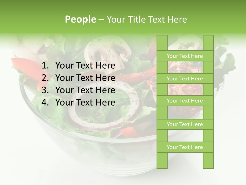 Close Up Appetiser Tomato PowerPoint Template