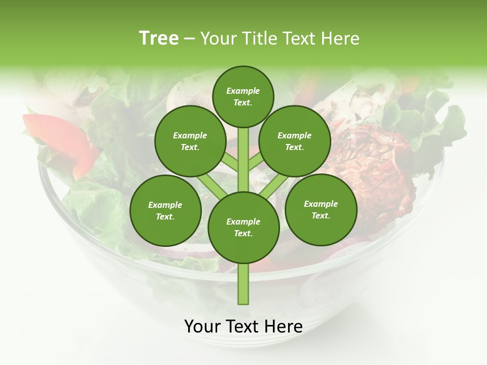 Close Up Appetiser Tomato PowerPoint Template