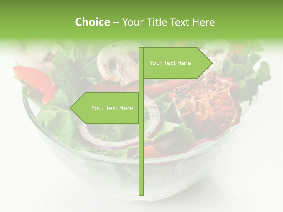 Close Up Appetiser Tomato PowerPoint Template