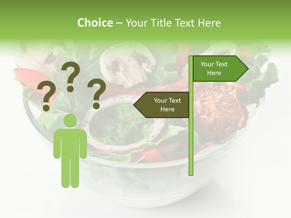 Close Up Appetiser Tomato PowerPoint Template