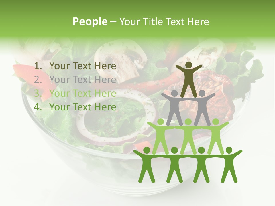 Close Up Appetiser Tomato PowerPoint Template
