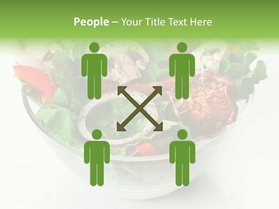 Close Up Appetiser Tomato PowerPoint Template