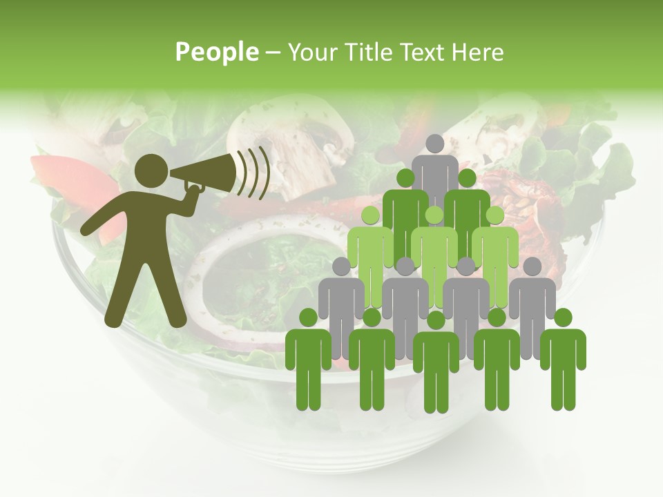 Close Up Appetiser Tomato PowerPoint Template