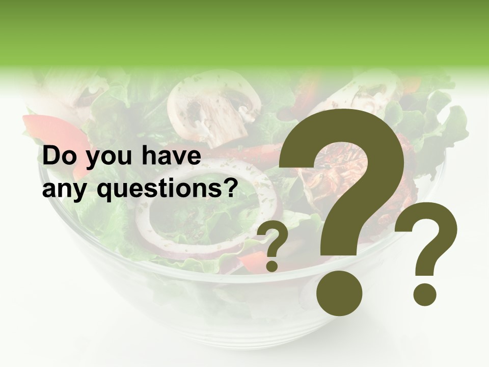 Close Up Appetiser Tomato PowerPoint Template