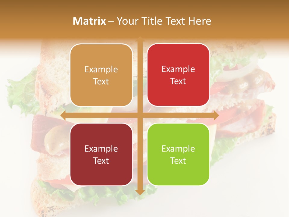 Meal Toast Close Up PowerPoint Template