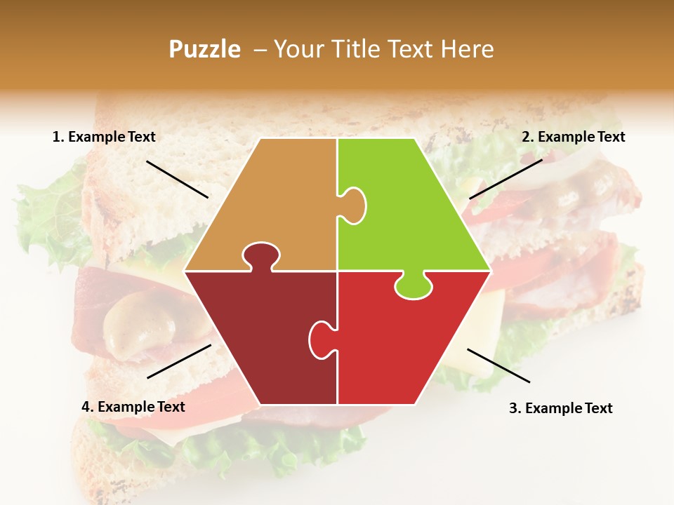 Meal Toast Close Up PowerPoint Template