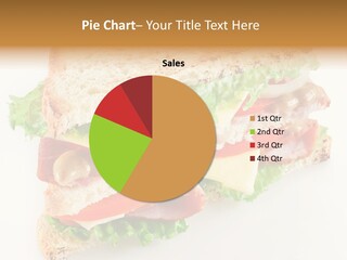 Meal Toast Close Up PowerPoint Template
