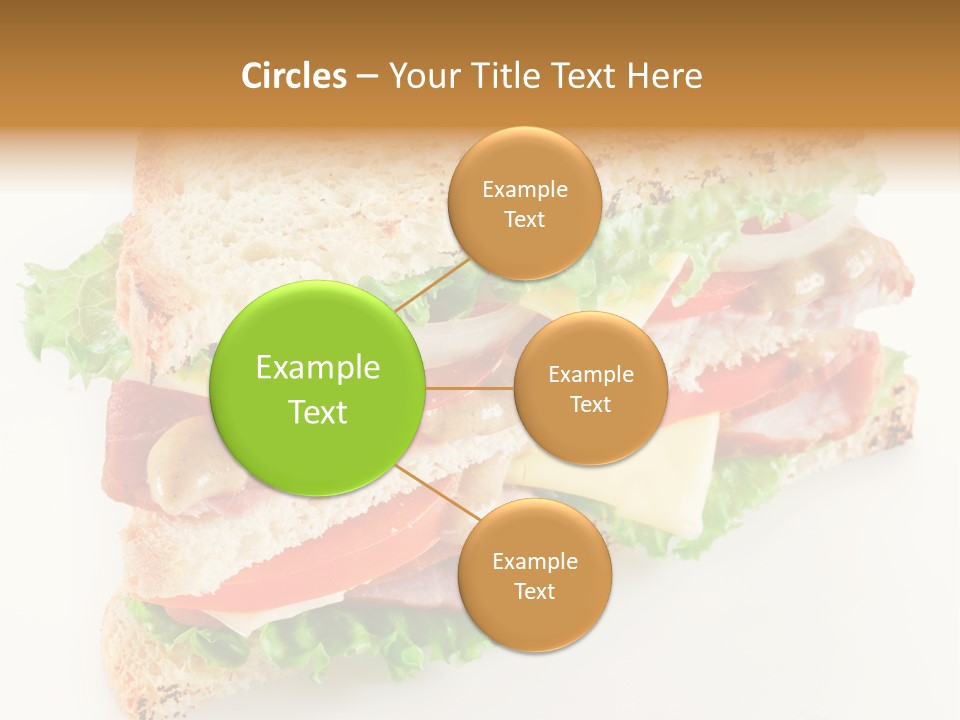 Meal Toast Close Up PowerPoint Template