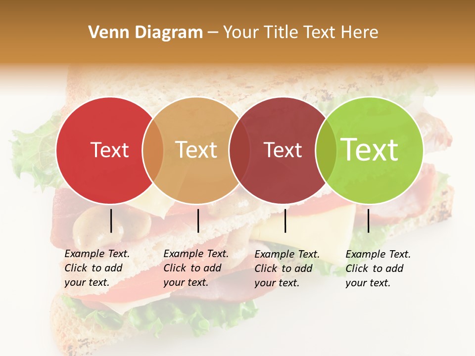 Meal Toast Close Up PowerPoint Template