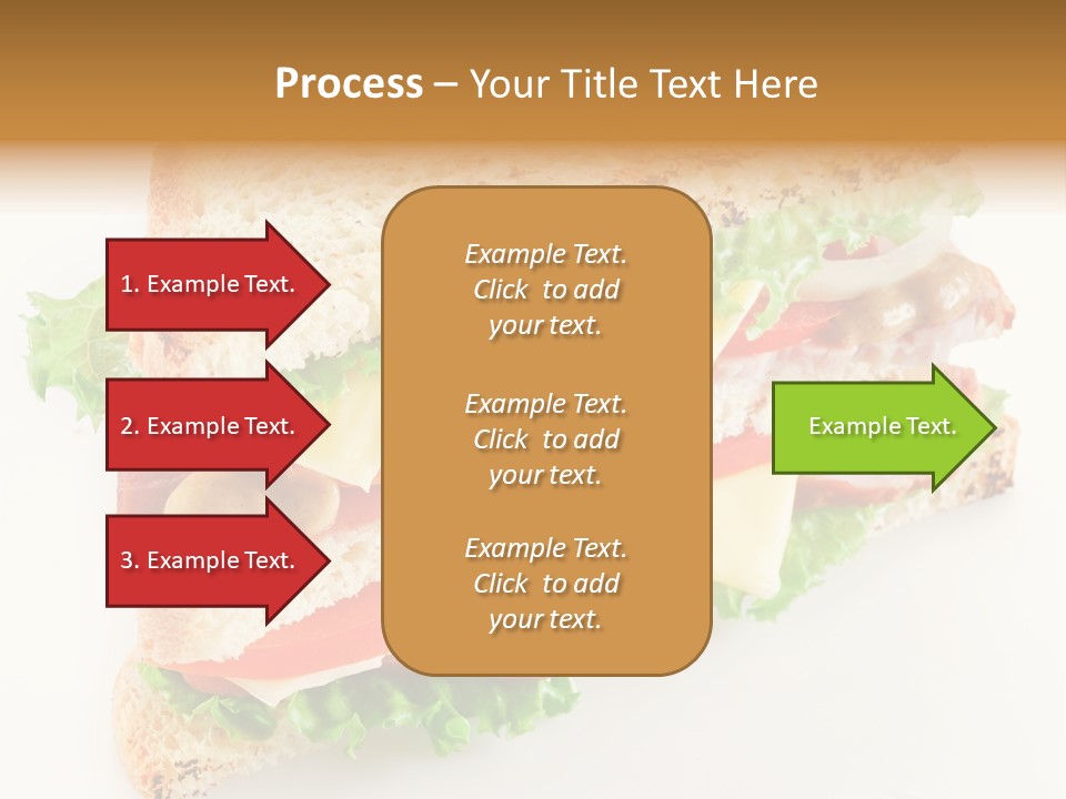 Meal Toast Close Up PowerPoint Template
