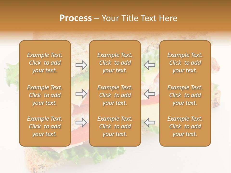 Meal Toast Close Up PowerPoint Template