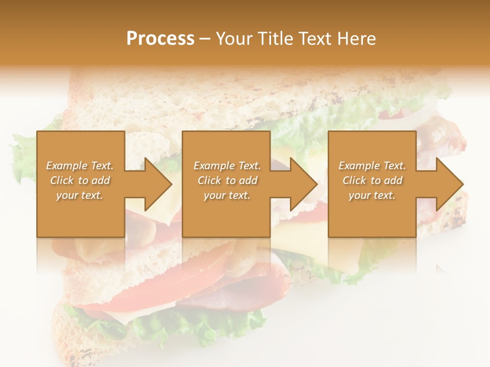 Meal Toast Close Up PowerPoint Template