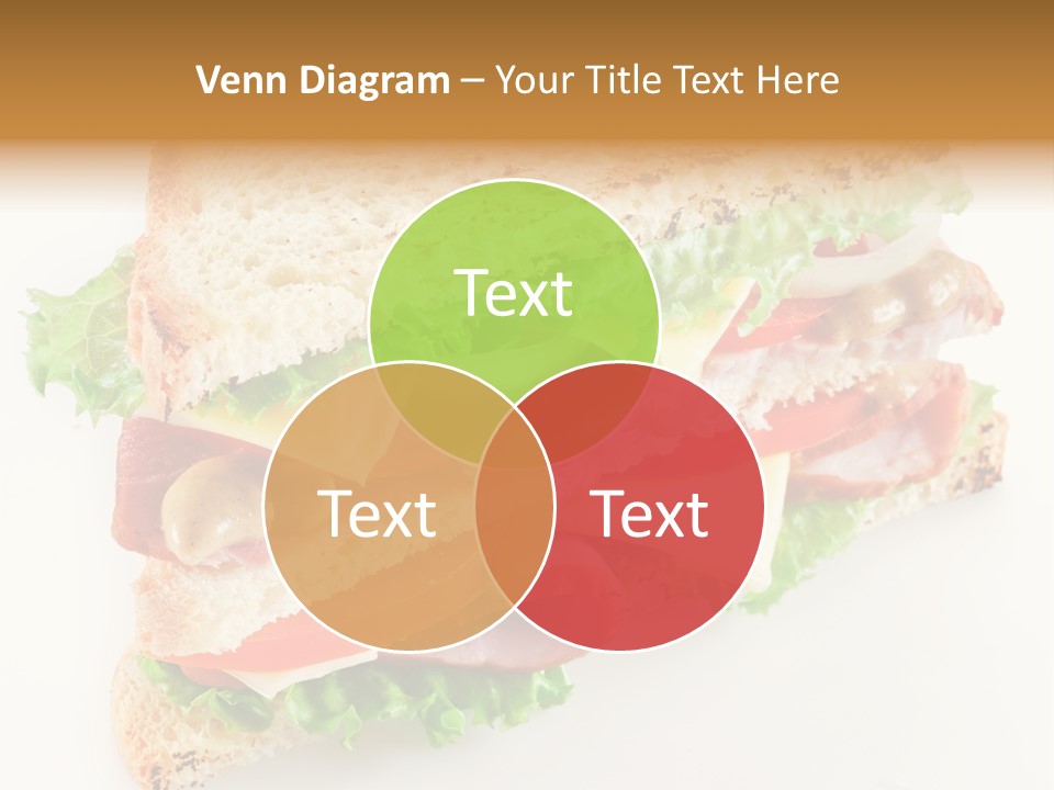 Meal Toast Close Up PowerPoint Template