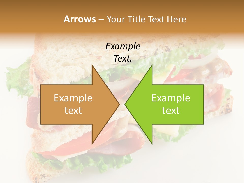 Meal Toast Close Up PowerPoint Template
