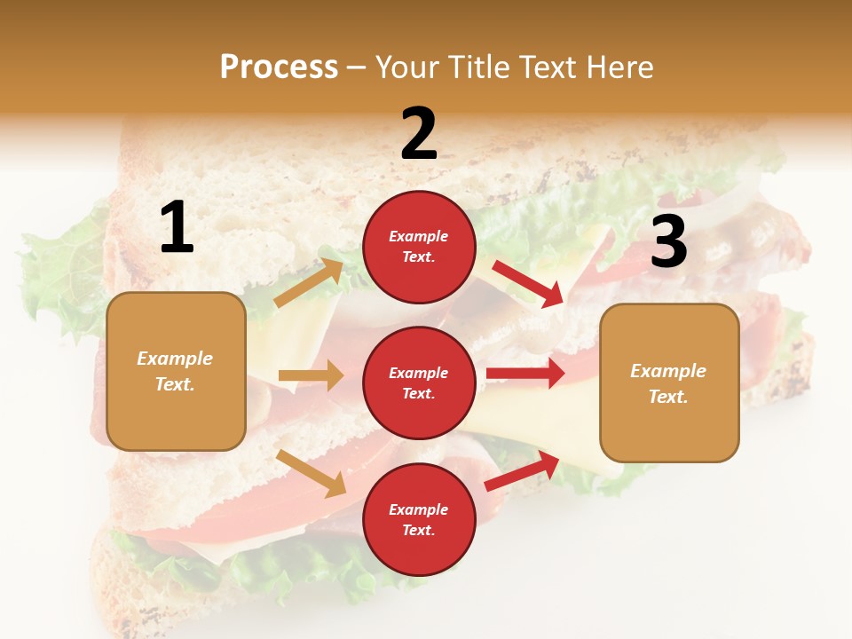 Meal Toast Close Up PowerPoint Template