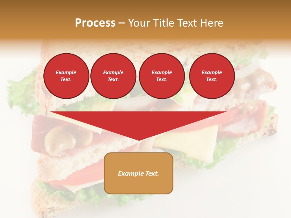 Meal Toast Close Up PowerPoint Template
