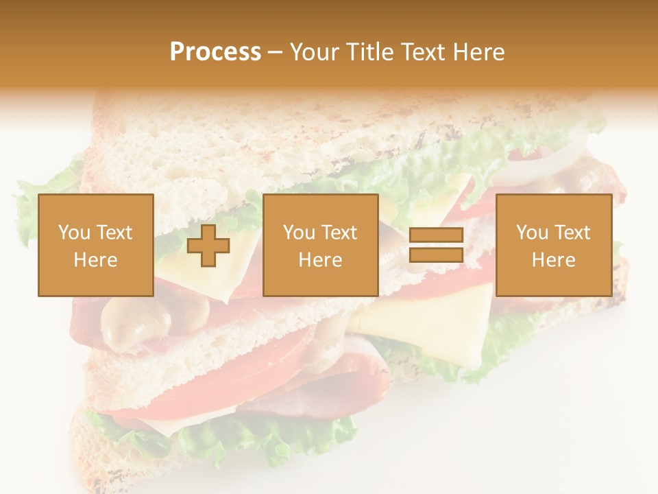 Meal Toast Close Up PowerPoint Template