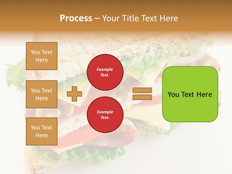 Meal Toast Close Up PowerPoint Template