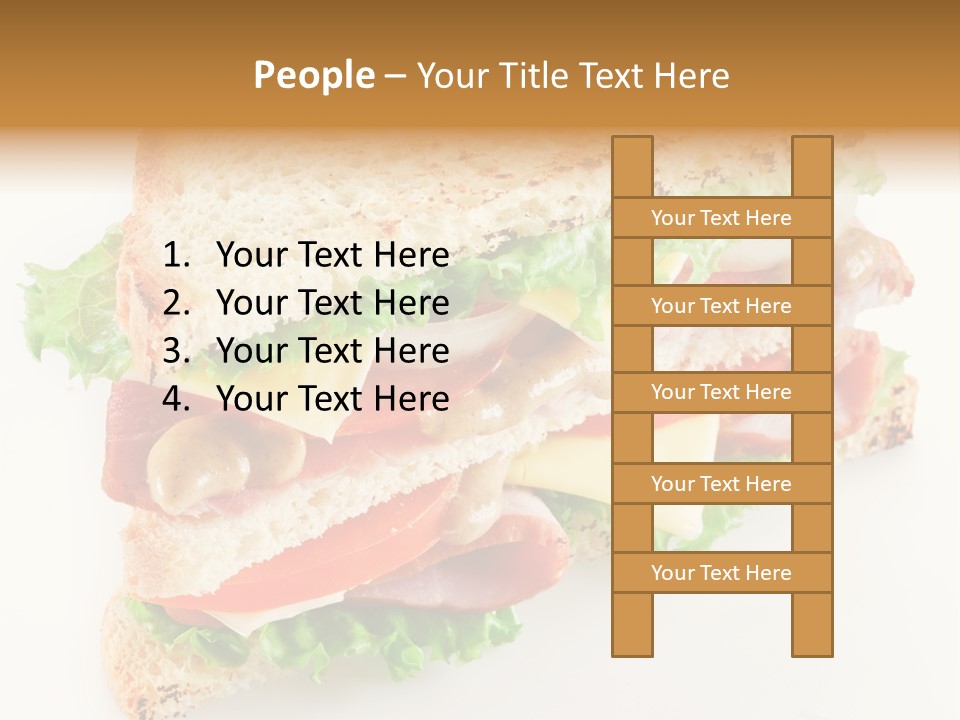 Meal Toast Close Up PowerPoint Template