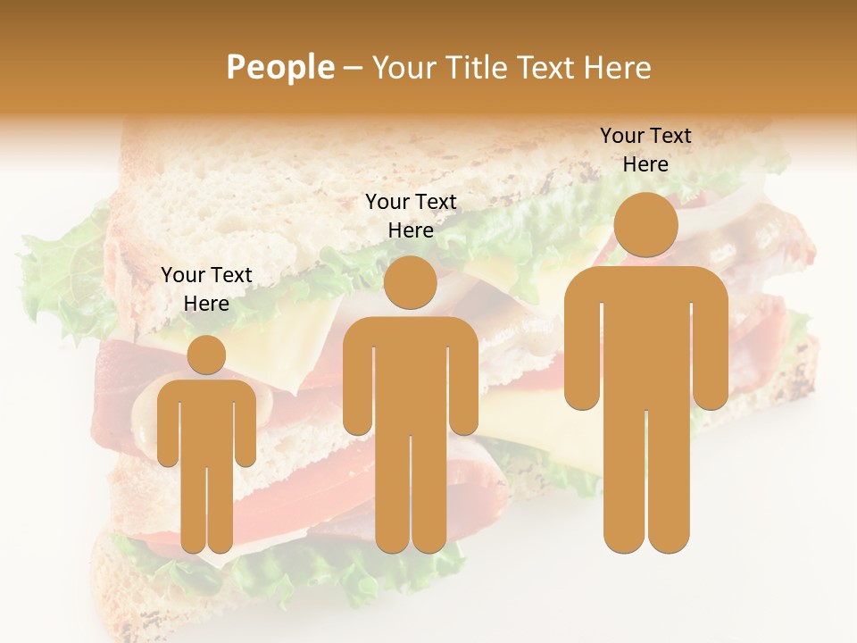 Meal Toast Close Up PowerPoint Template