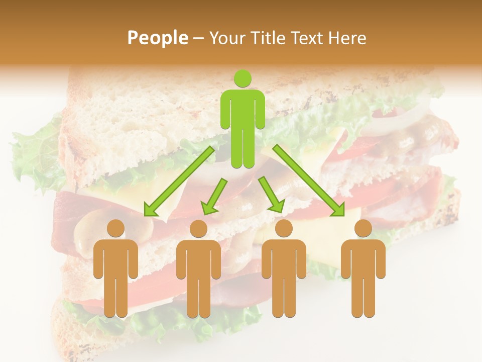 Meal Toast Close Up PowerPoint Template