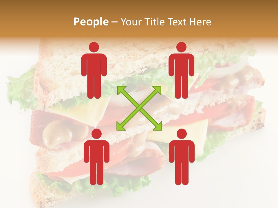 Meal Toast Close Up PowerPoint Template