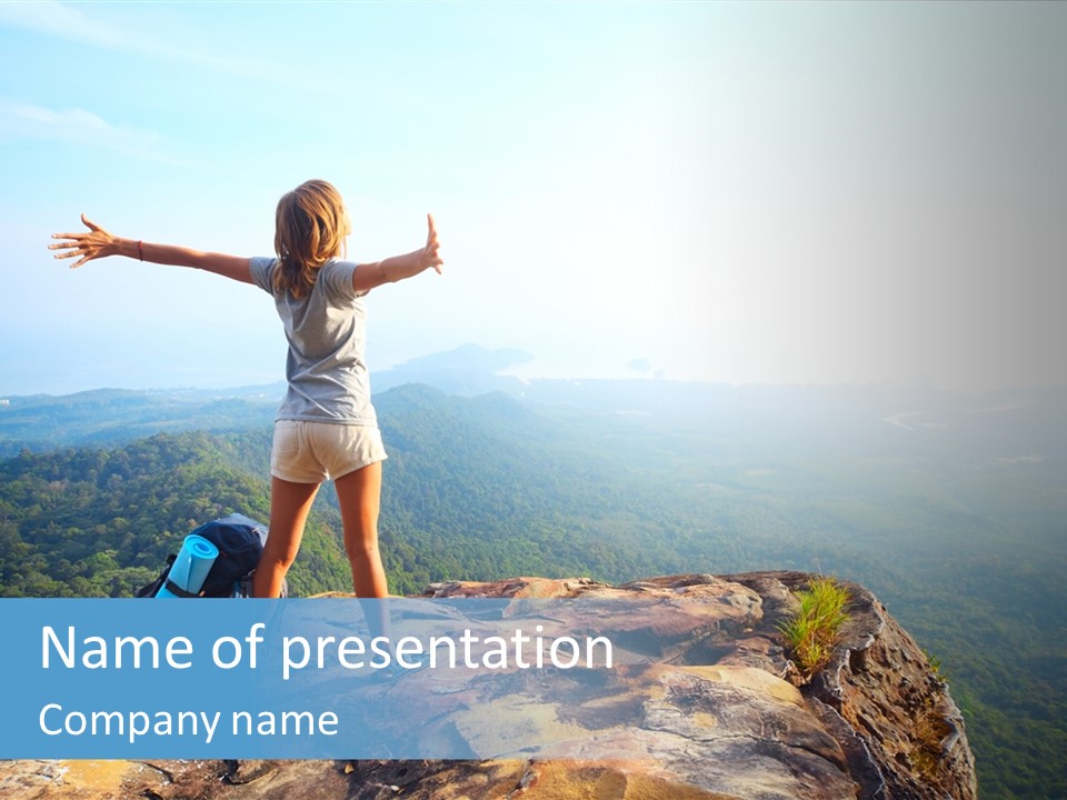 Sport Valley Young PowerPoint Template