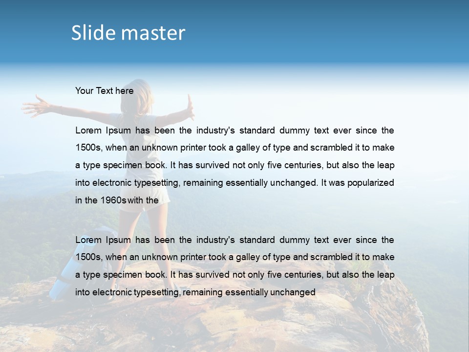 Sport Valley Young PowerPoint Template