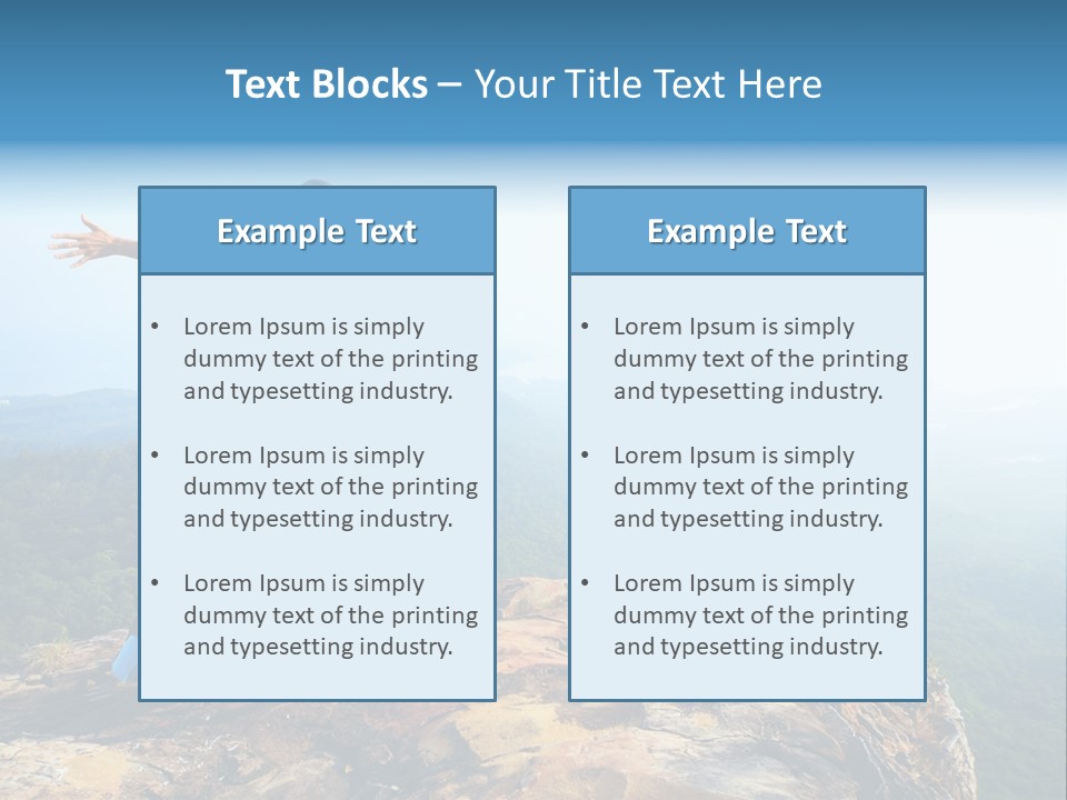 Sport Valley Young PowerPoint Template