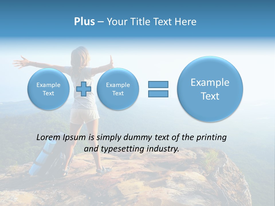 Sport Valley Young PowerPoint Template