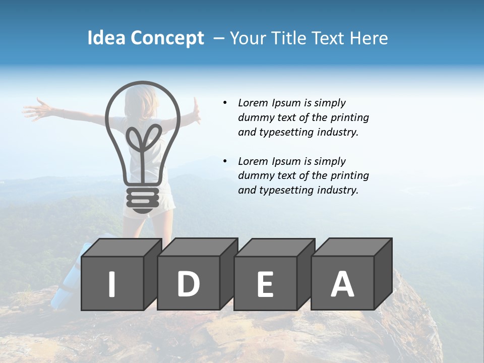 Sport Valley Young PowerPoint Template