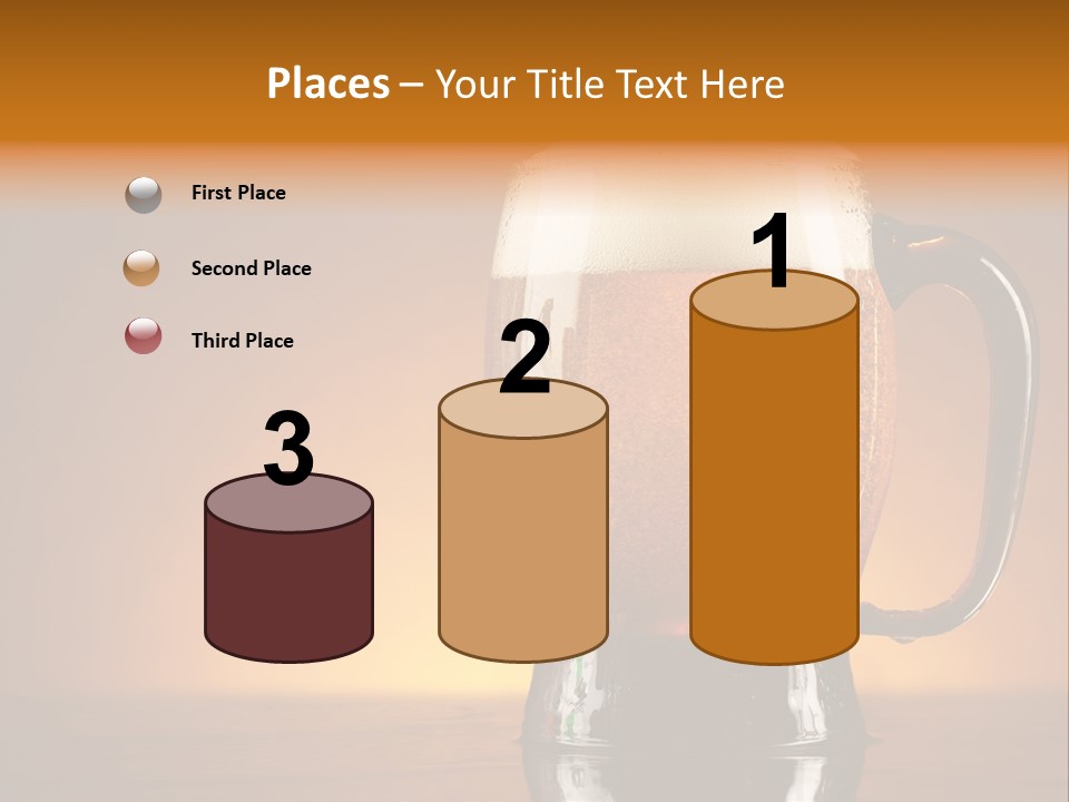 Foam Ales Alcohol PowerPoint Template