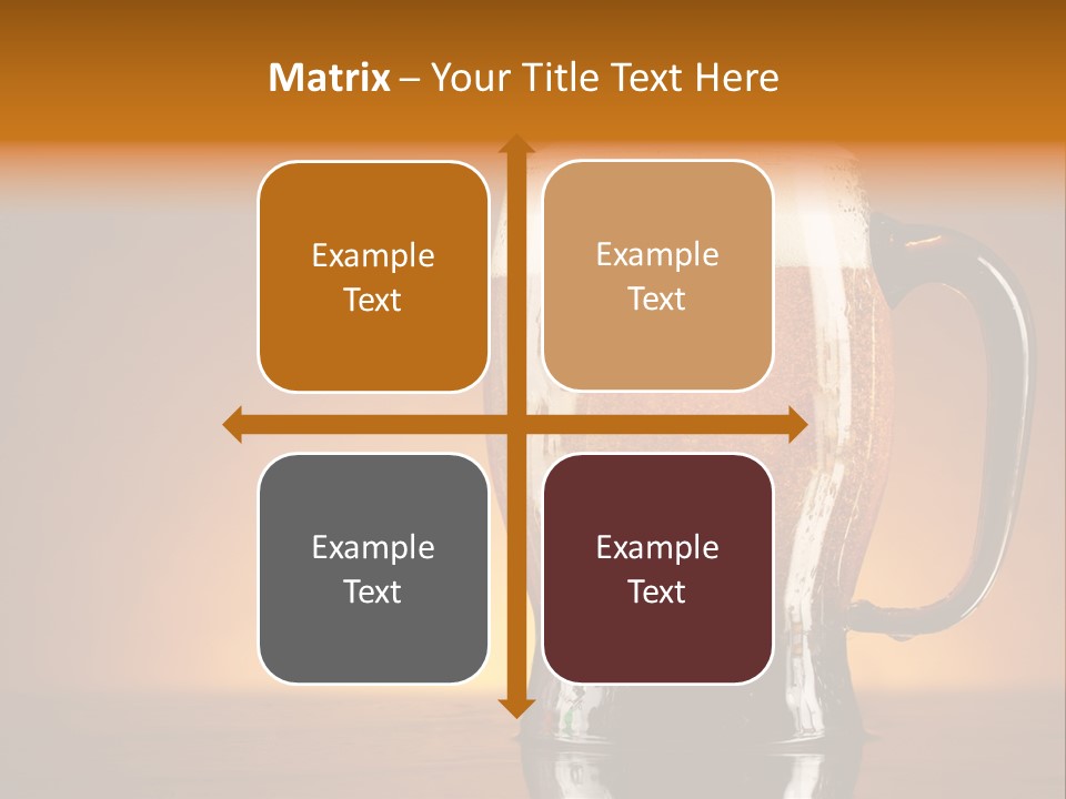 Foam Ales Alcohol PowerPoint Template